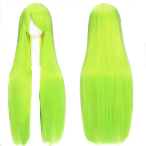 Cos Wig Universal 100cm Color Long Straight Hair Cos High Te