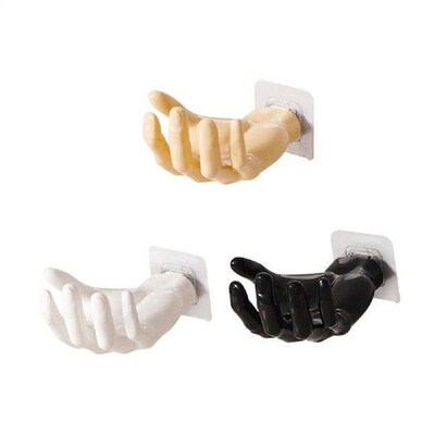Wall Hanger Resin Portable Clothes Towel Hook for Bedroom