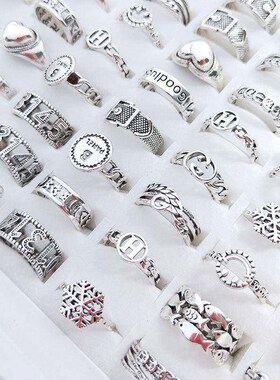 30pcs/Lot Factory Wholesale Alloy Finger Rings For Women HOT