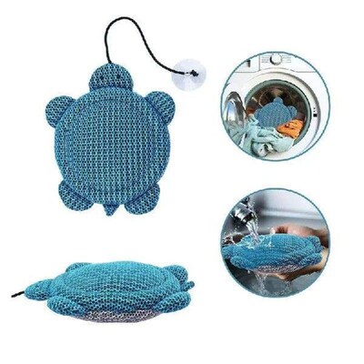1Pcs Tub Scum Absorber Turtle Shape Tub Oil Absorbing Tool