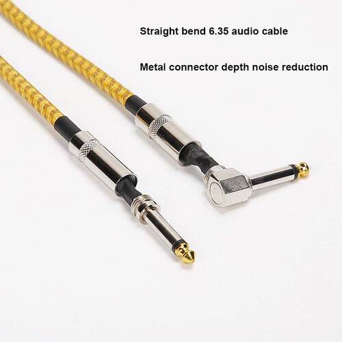 6.35mm Audio Cables TRS 1/4 inch 6.5mm Audio Cable For Elect