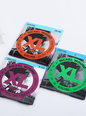 3 Packs Set DAddario EXL110 EXL115 EXL120 EXL130 XL Nic