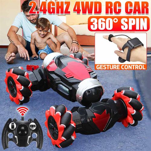 4WD 2.4GHz RC Car Remote Control Stunt Vehicle Gesture Induc