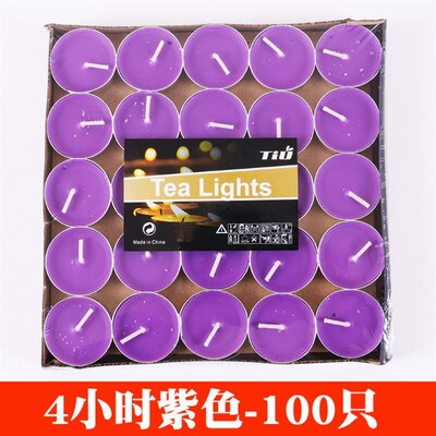 100pcs smokeless candles Boil tea candle tealight lights蜡烛