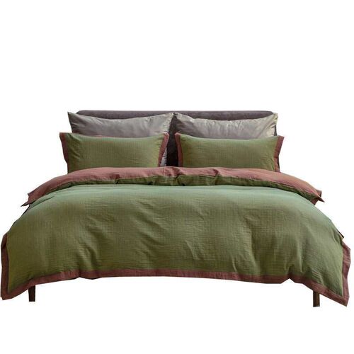Simple Class A Cotton Double-layer Yarn-dyed Jacquard Gauze