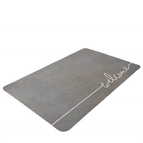 Bathroom floor mat absorbent quick-dryin door entry