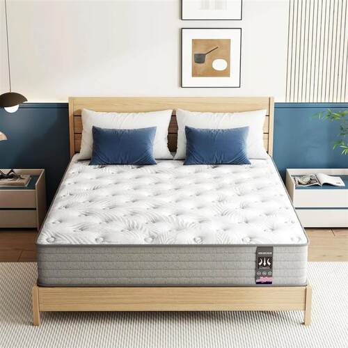 Queen Mattress 12 inch, Hybrid Memory Foam Mattress with Poc