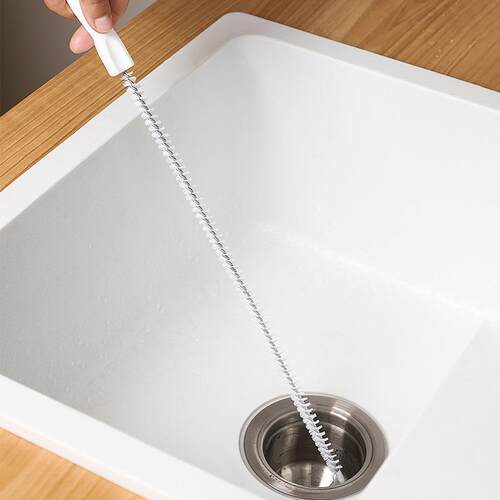 1/2pcs Super long Pipe Dredging Brush Bathroom Hair Sewer Si