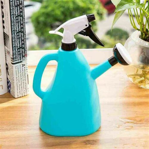 2 in 1 Plastic Watering Can Garden Plants Pressure 塑料喷壶