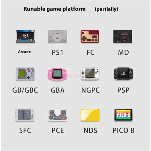 New Gkd Pixel2 4-inch Full Fit Screen  Open Source Game Mach
