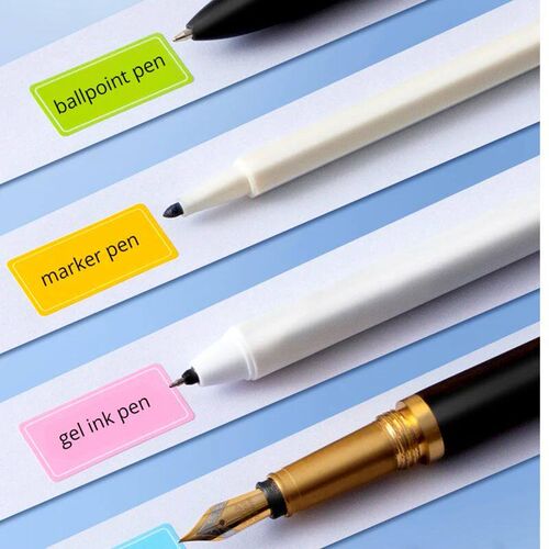 Waterproof Colorful Self Adhesive Assorted ers Removable Lab