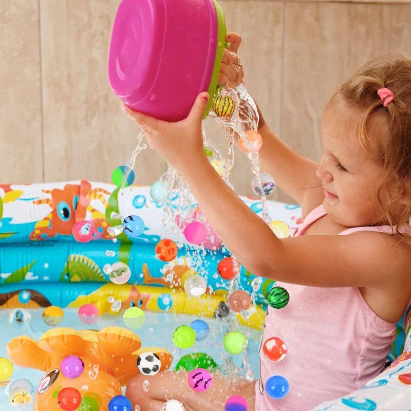 10/20Pcs Bouncing Ball Toys Kids Party Favors Birthday Gift - 实物图