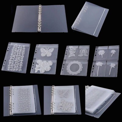 Die Storage Book Binder Die and Stamp Storage Folder With ve