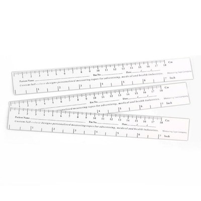 Paper Tape Measure Disposable Wound Measuring Ruler Educare