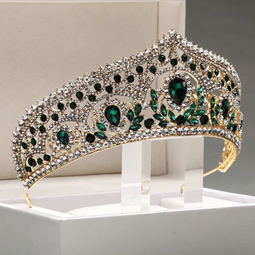 Bride Luxury Crown Artificial Crystal Sweet Birthday