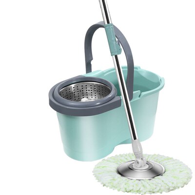 Spin Mop Bucket Floor Cleaning System floor mop wringer set