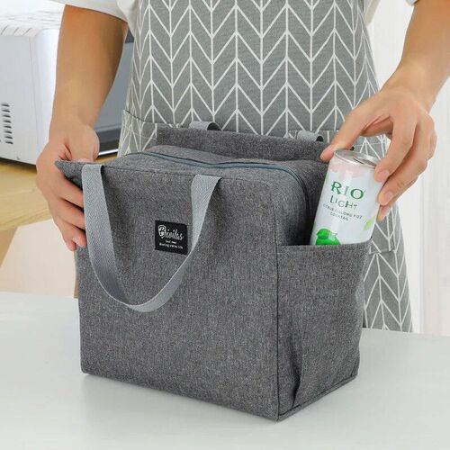 Large Capacity Cooler Bag Waterproof Oxford Portable Zipper