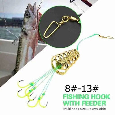 Anti-hanging Bottom Explosion Hook Anti-winding Spring Barbe