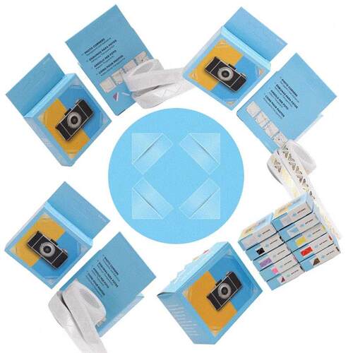 250/500pcs Self Adhesive Corner Scrapbook Handmade DIY Scrap