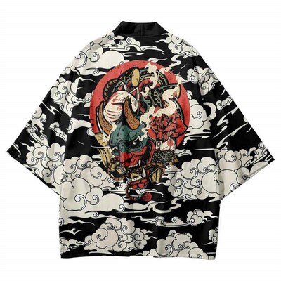 Japanese style collection elements cloak, kimono, Taoist
