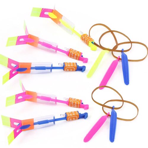 10-100Pcs Shining Rocket Flash LED Light Night Kids Luminous
