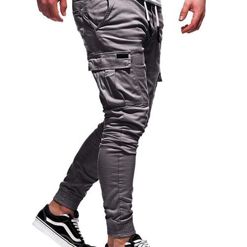 3D Pockets Ankle Pants 3D Pockets Jogging PantsFall Winter R