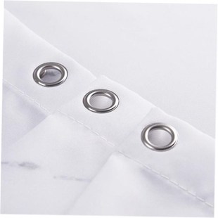 B10Creative shower marble polyester curtain Waterproof 2024