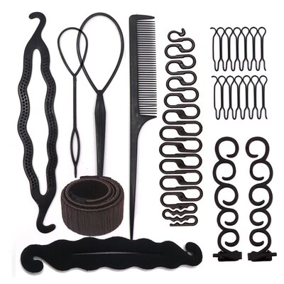 Multi-style Women Hair Accessories DIY Hair Styling Braiding