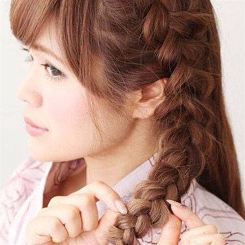 2 Pics Hair Braiding Artifacts Women Braided Hair Tool Decor