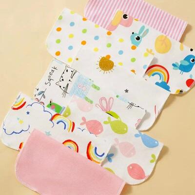 5/8 Pcs Cotton Newborn Baby Towels Set Saliva Towel Nursing