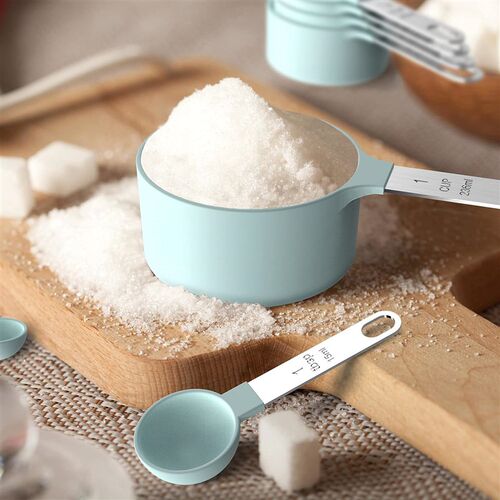 Measuring Cups Spoons Set Stackable Nesting Kitchen Gadgets