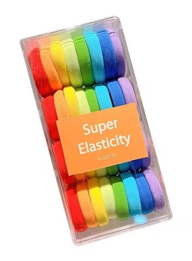 Childrens hair rope does not hurt hair high elastic towel r