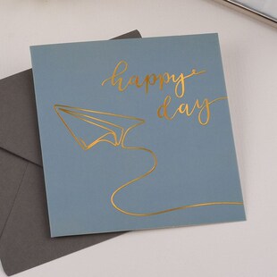 luck good greeting cards you小卡片 farewell thank card