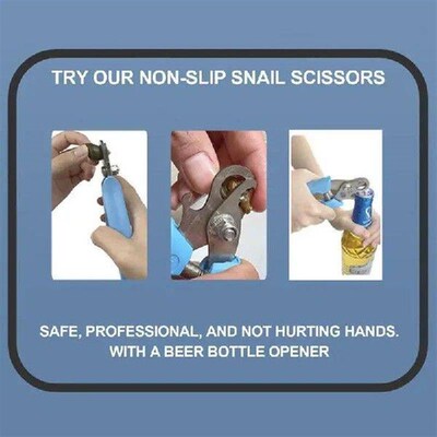 Field Snail Scissors Escargot Clippers Snail Scissors