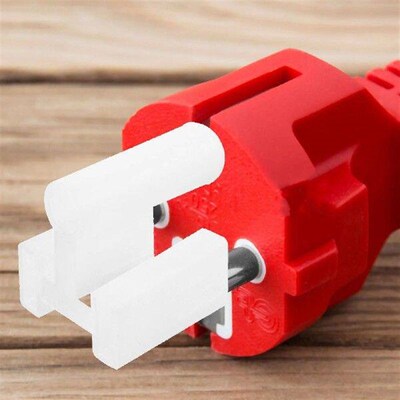 100 Pcs Electrical Power Outlets Cover Child Safety Plastic