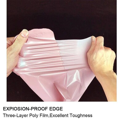 10pcs Light Pink Poly Mailer Self Adhesive Shipping Mailing