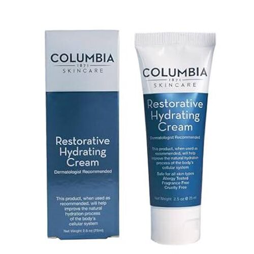 Columbia Restorative Hydrating Cream, Dermatologist Recom