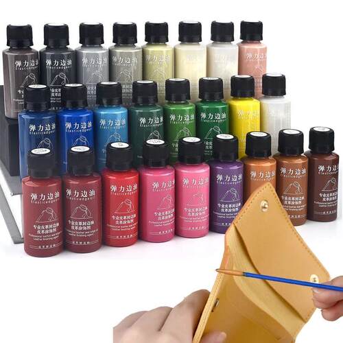 30ml Matte Elastic Edge Sealing Oil Leather Dye Diy Leather