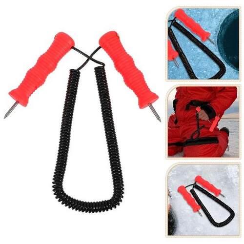 Chisel Orange Neck Strap Handheld Durable Crusher Snow