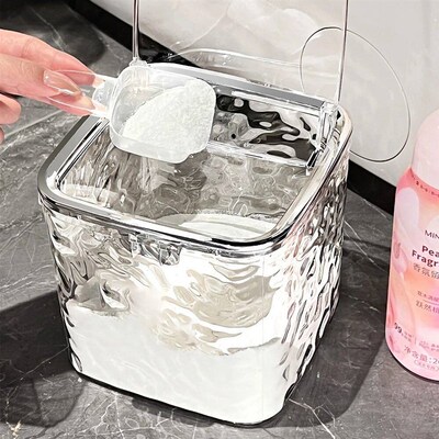 Laundry Powder Container Laundry Pods Organizer Washing Caps