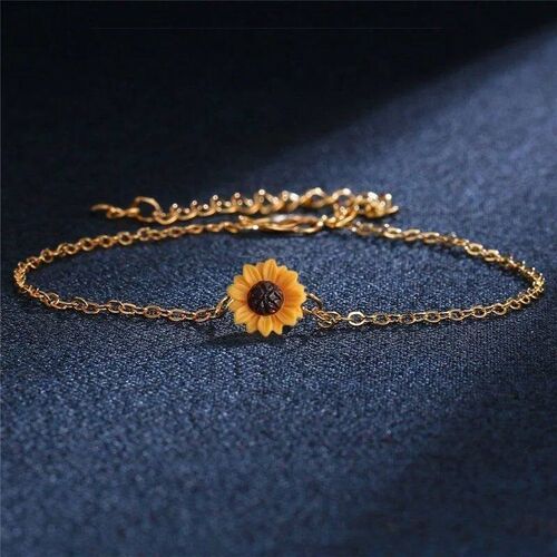 5pcs/lot Jewellery Set Women Sunflower Accessories Set Neckl
