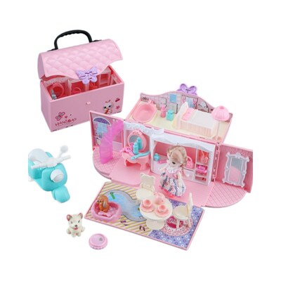 New Simulation Little Princess Barbie Doll Girl Toy Big Box