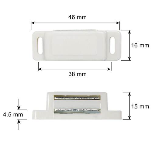 Cupboard Kitchen Furniture Magnetic Cabinet Door Latch Closu