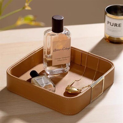 Storage key storage box, entrance foyer storage tray for