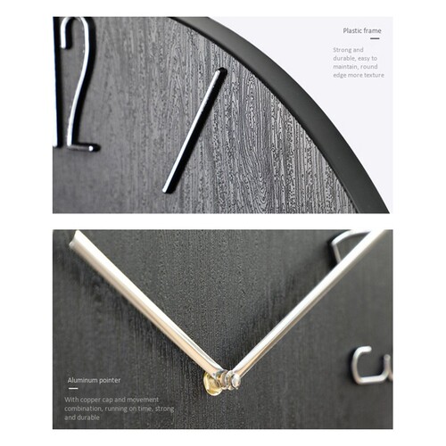 Simple Wall Clock 12 Inch Living Room Home Wall Clock Clock