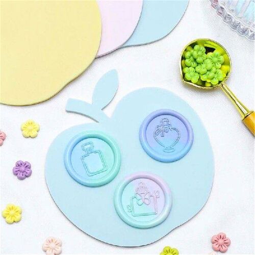 Seal Stamp Silicone Pad 4.29x4.33in Silicone Mat for Seal