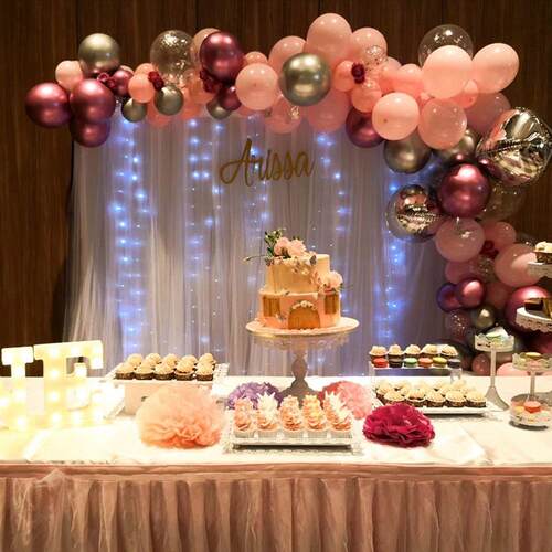 Balloon Arch Strip Kit Tape Strips Glue Point Dot Stickers