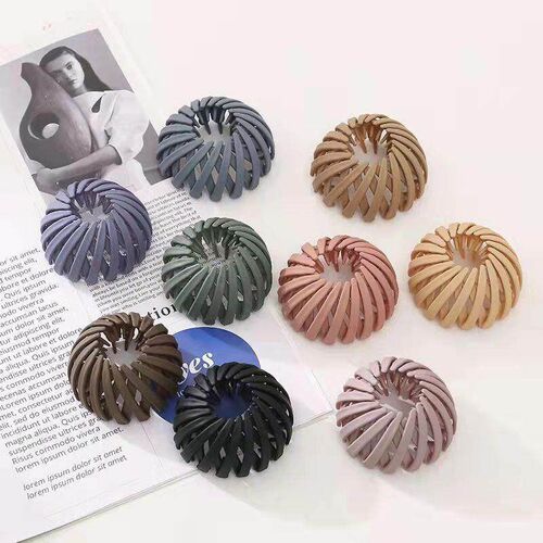Fashion Bird Nest Hair Clip for Women Hairpin Bun Hair Claw