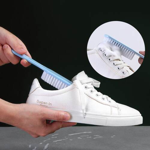 Household plastic brush soft wool shoe-washing brush软毛鞋刷