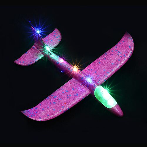 Kids DIY Airplane Model Hand Throw Flying Glider Plane Foam